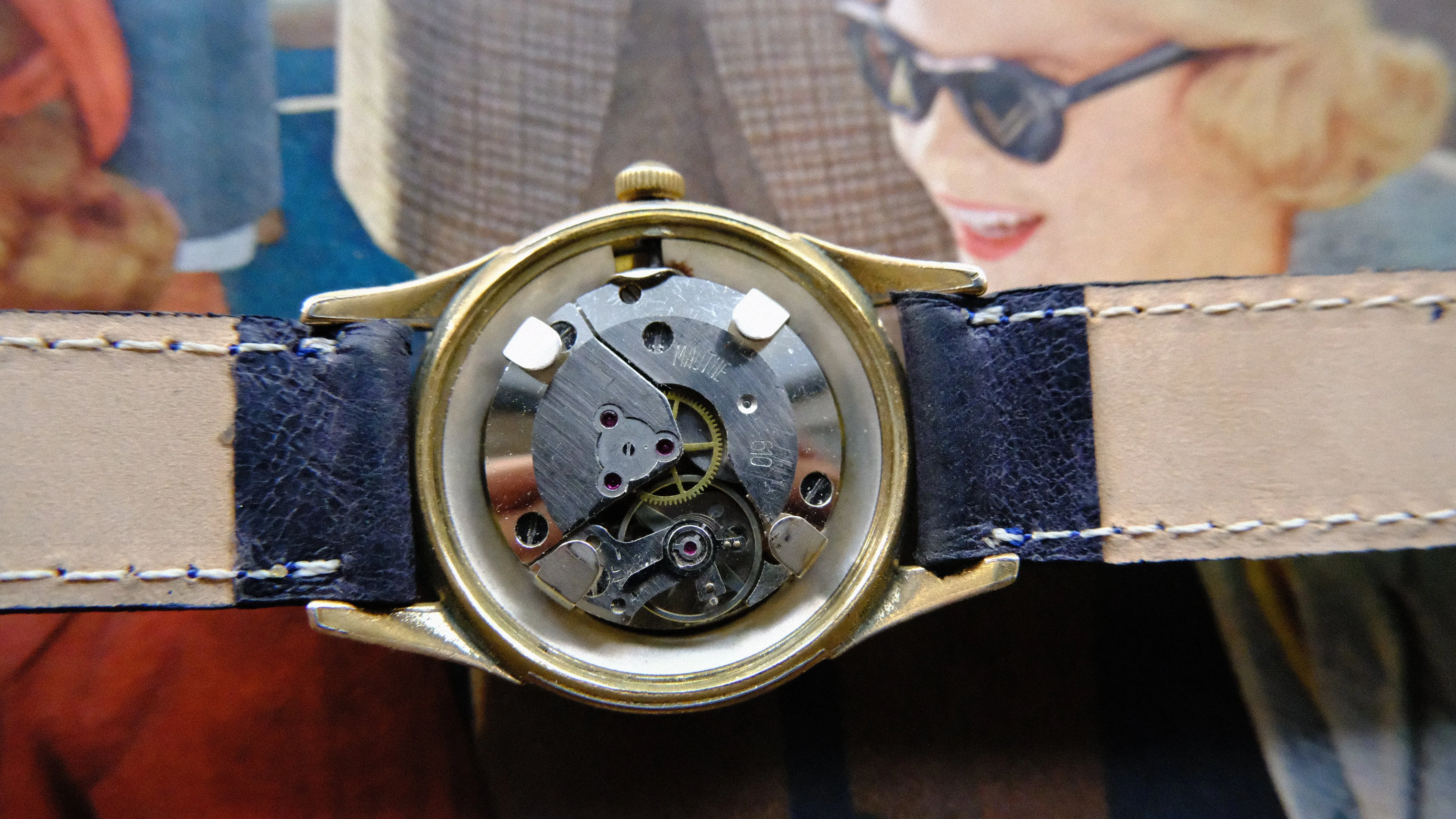 Mauthe Vintage Wrist Watch 1955s