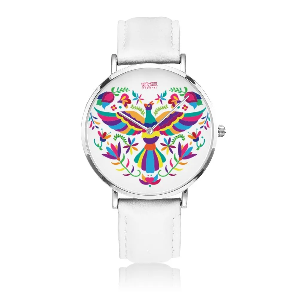 Mexican Style Pattern Wrist Watch