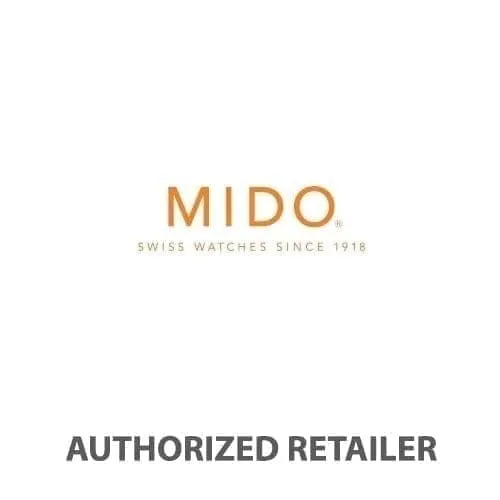 Mido Ocean Star 200 Rose Gold Blue Strap Men's Watch M0264303604100