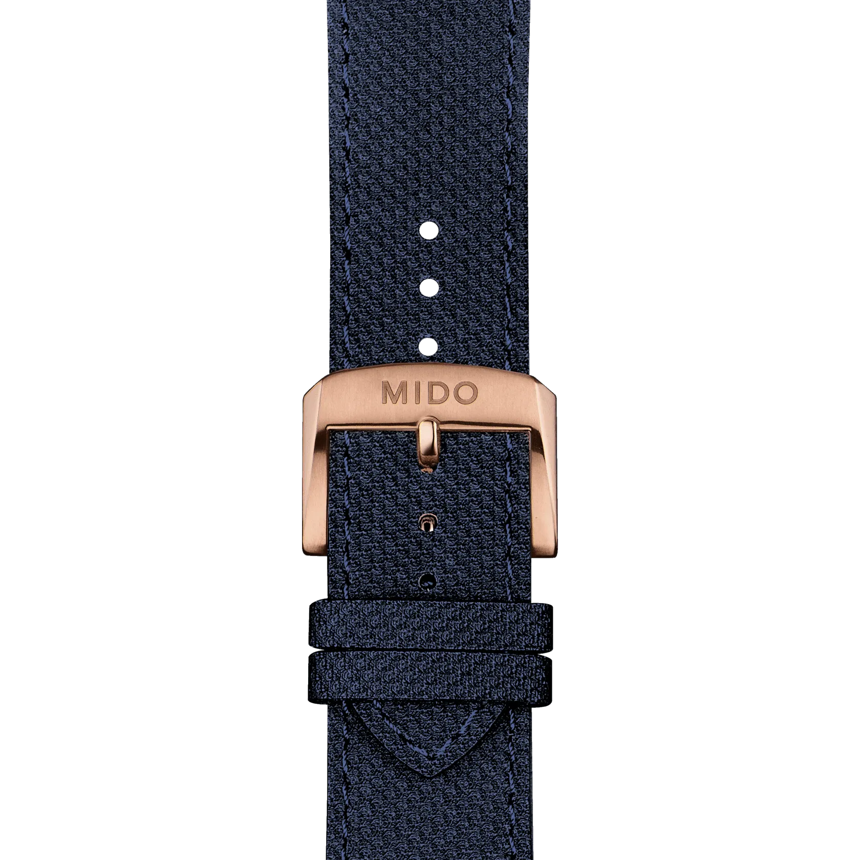 Mido Ocean Star 200 Rose Gold Blue Strap Men's Watch M0264303604100