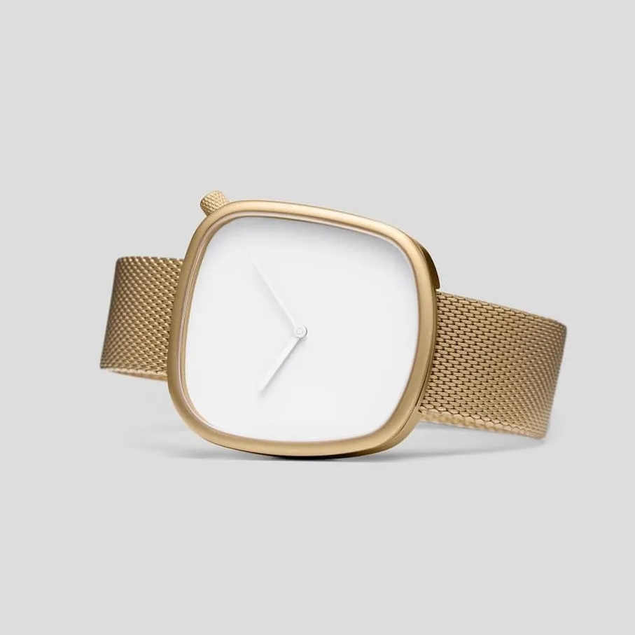 Minimalist Mesh Chain Watch