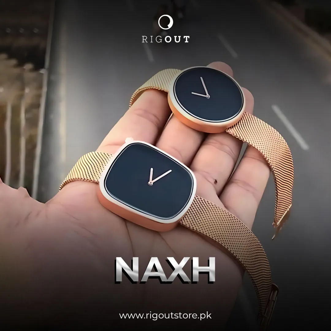 Minimalist Mesh Chain Watch
