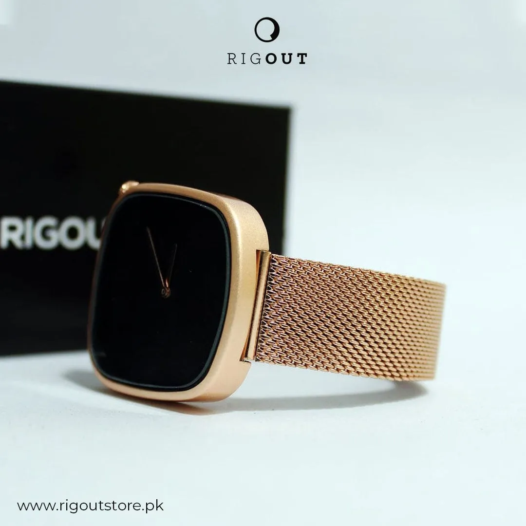 Minimalist Mesh Chain Watch