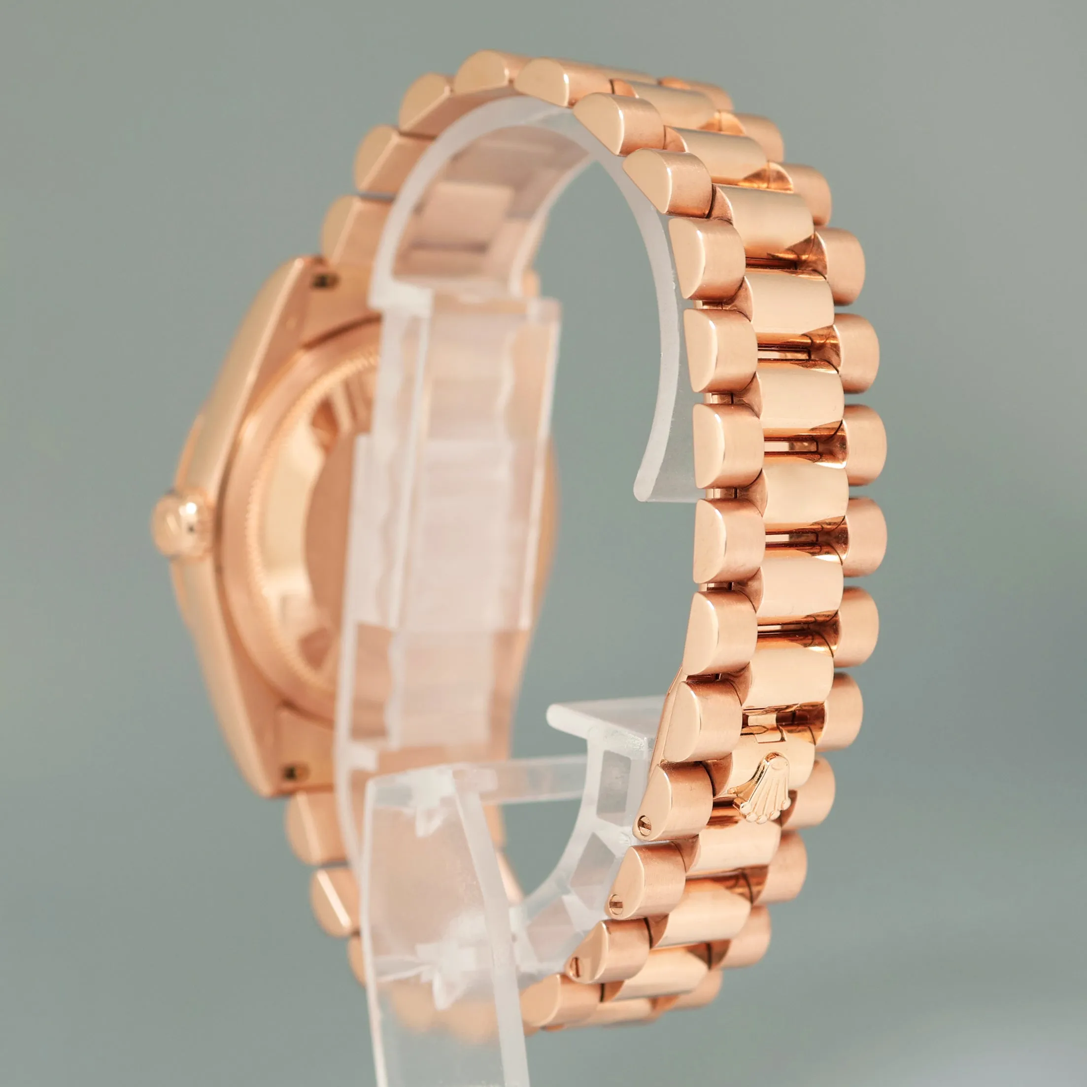 MINT 2007 Rolex President Day Date Rose Gold 118235 Meteorite Diamond 36 Watch Box