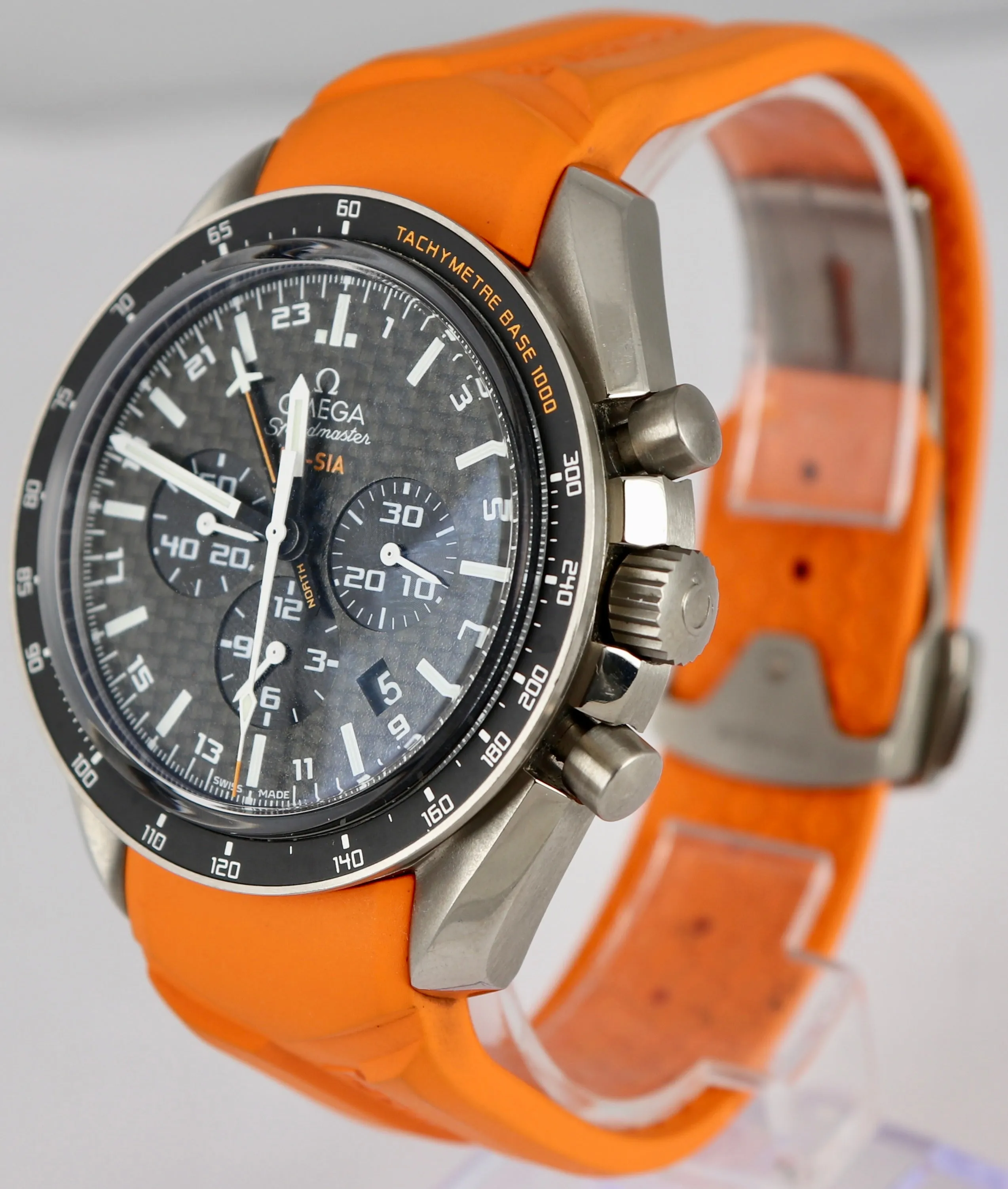 MINT Omega Seamaster Co-Axial Chronometer GMT 44.25mm 321.92.44.52.01.003