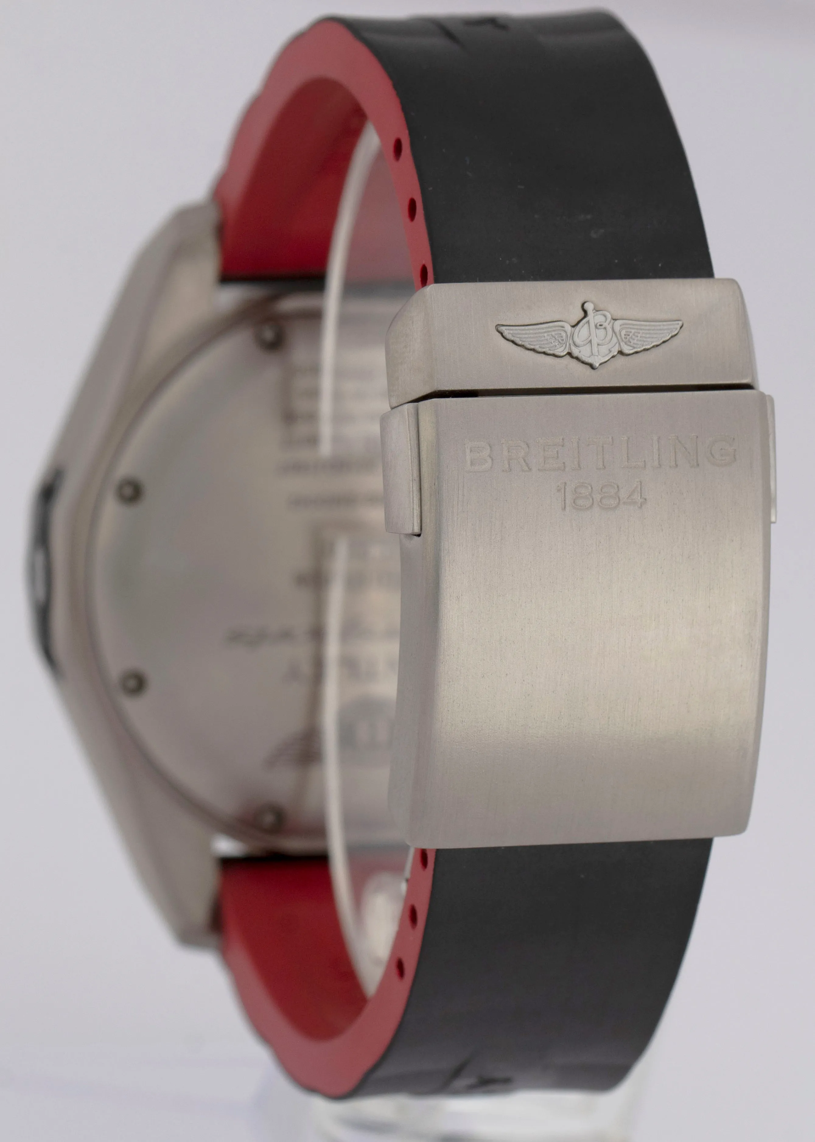 MINT PAPERS Breitling Bentley Supersports Titanium 46 EB5520 BF47 Red Watch BOX