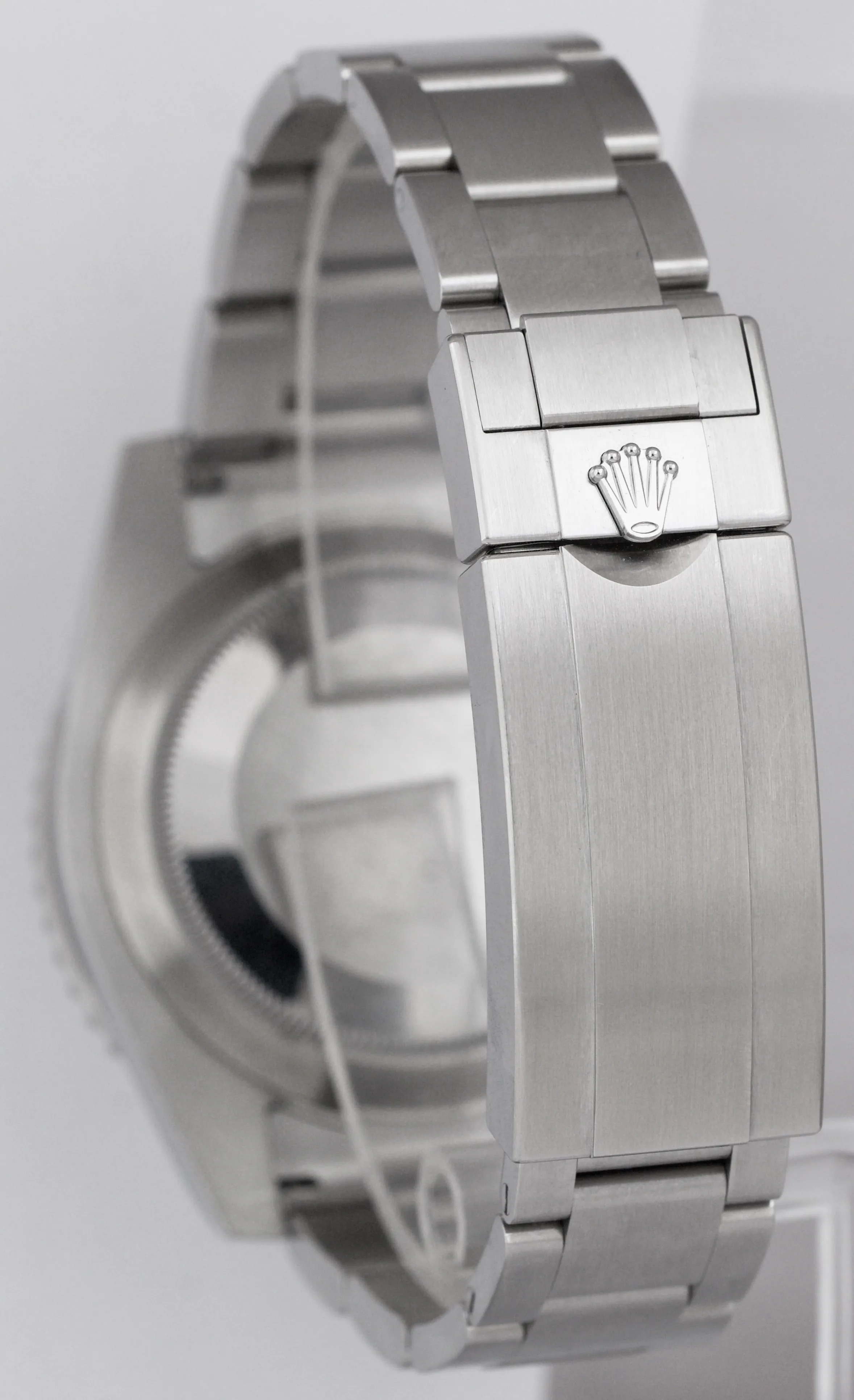 MINT Rolex Submariner No-Date Stainless 40mm Black Ceramic Dive Watch 114060