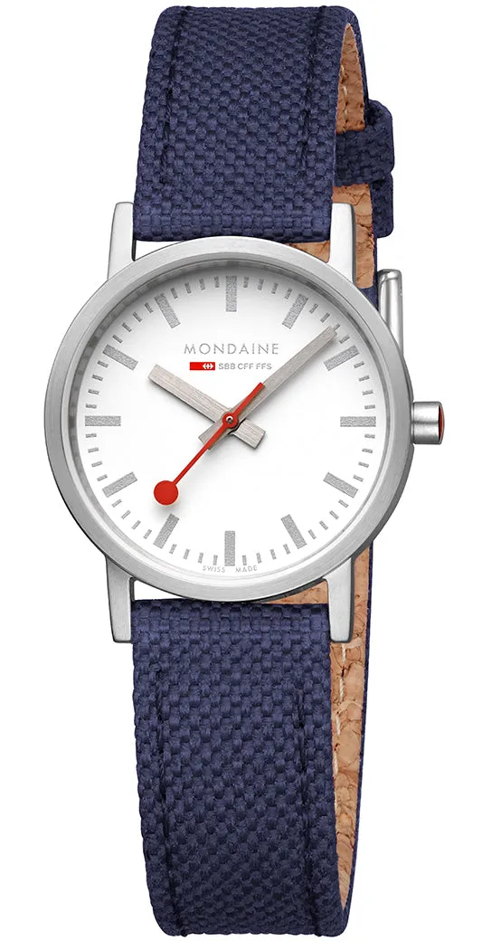 Mondaine Classic Deep Ocean Blue Textile