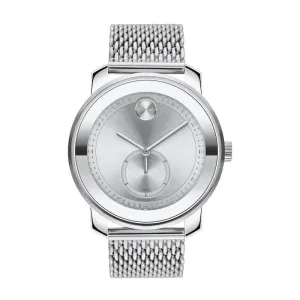 Movado Bold Sport with Silver-Tone Dial Quartz Men's Watch 3600768