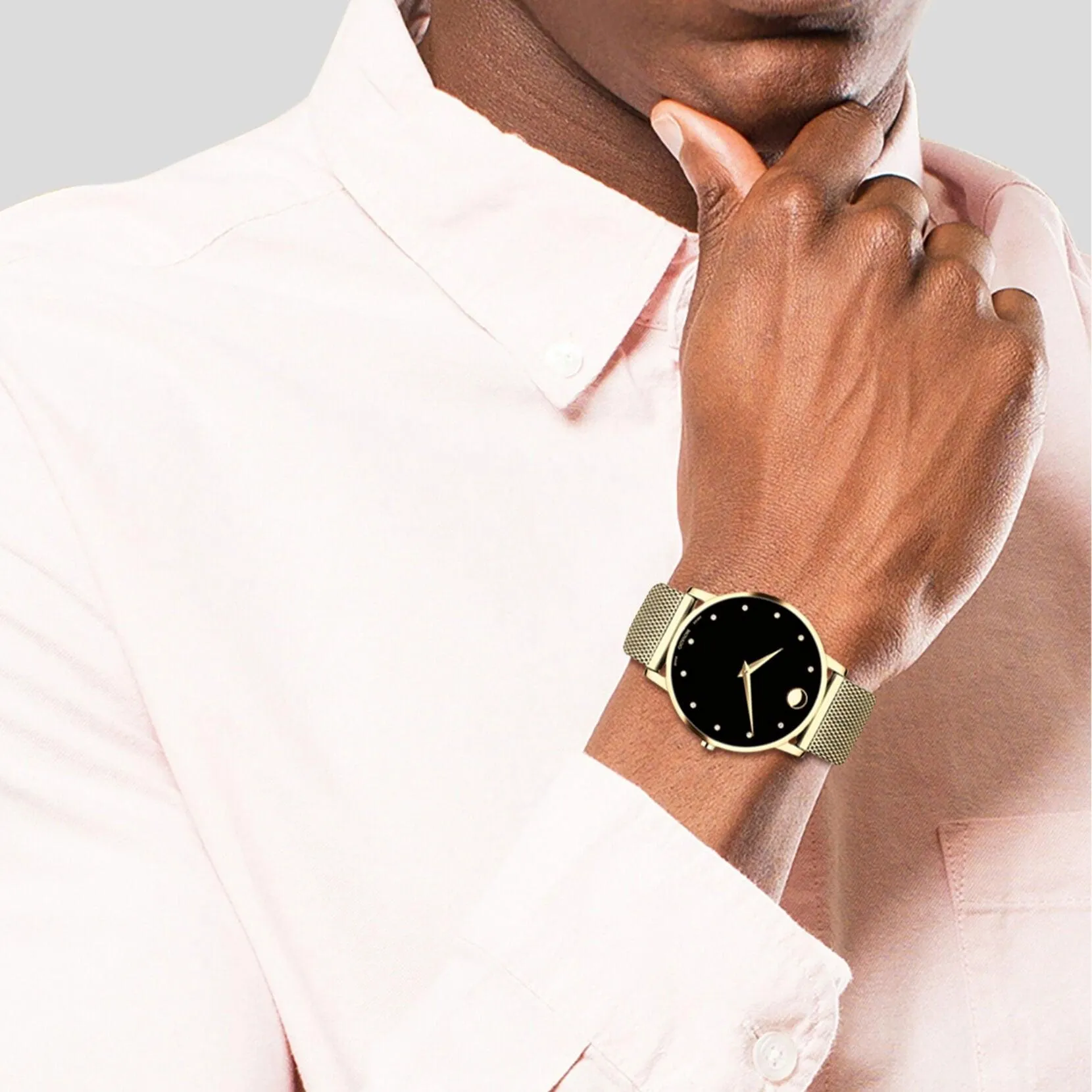 Movado Museum Classic Quartz Men's Watch 0607512