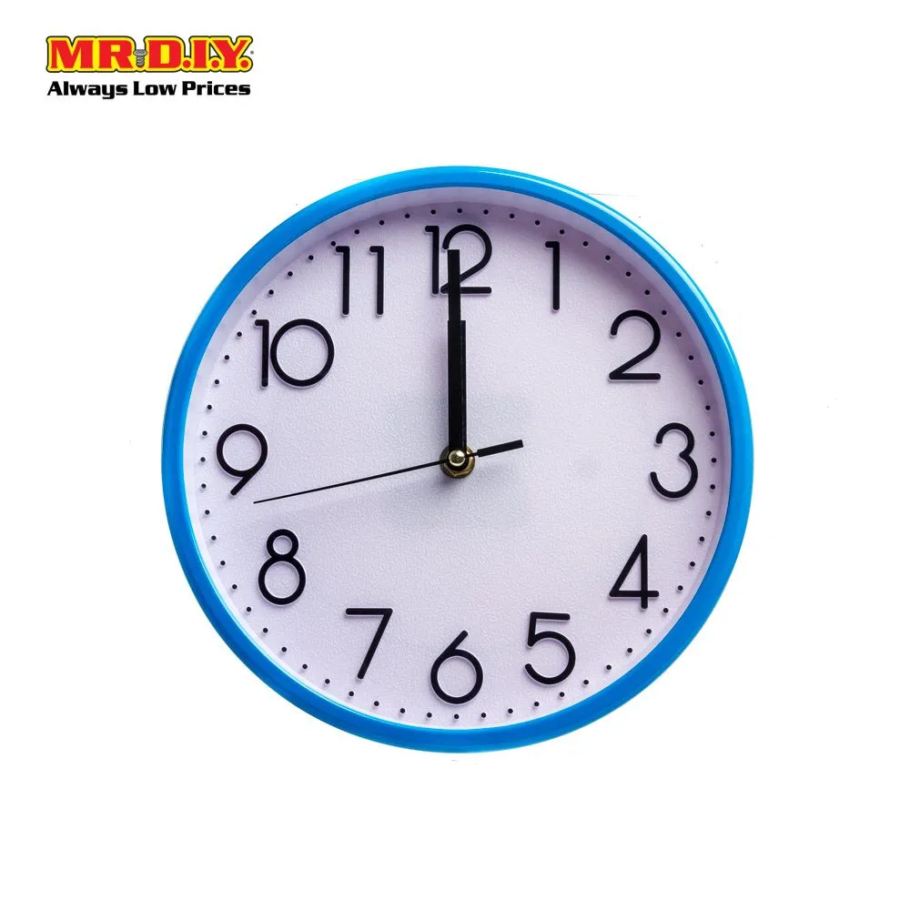 (MR.DIY) Minimalist Circle Wall Clock