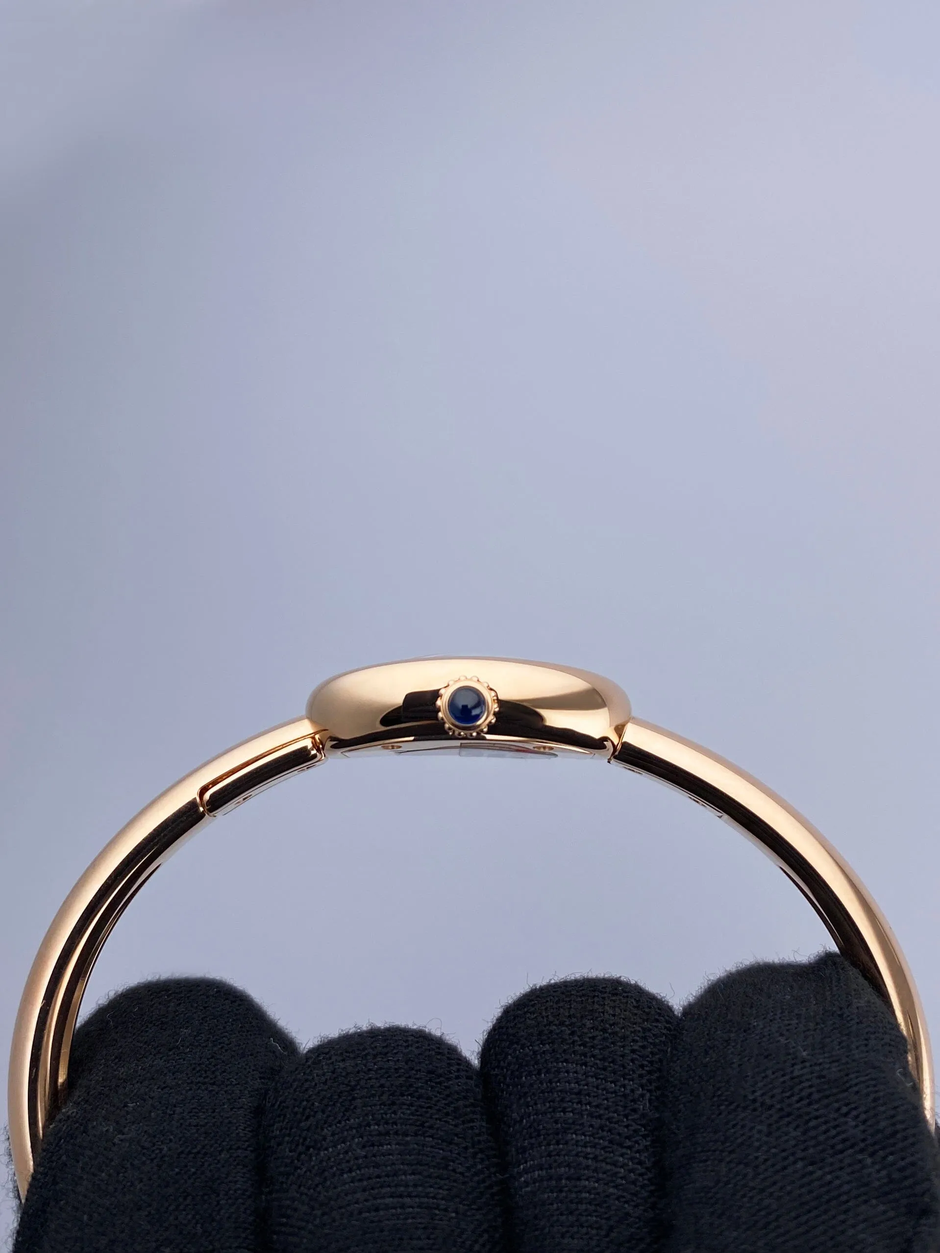 New Cartier Baignoire WGBA0019 Size 15 Rose Gold Ladies Watch Box Papers
