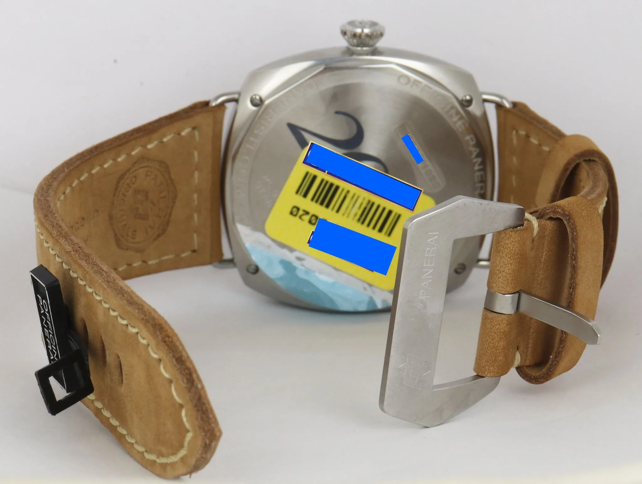 NEW Panerai PAM 2020 Radiomir Venti 45mm PAM02020 Brown Stainless Watch