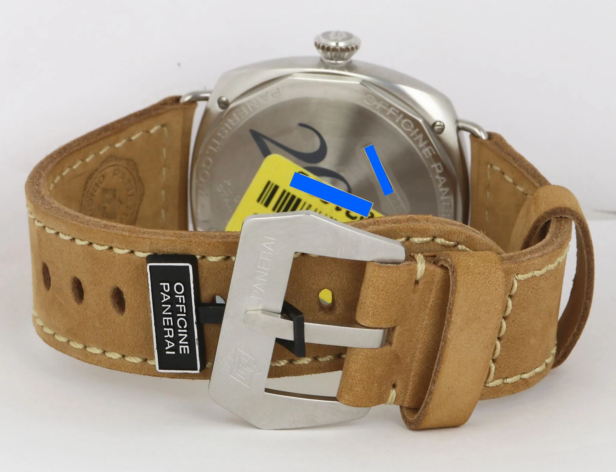 NEW Panerai PAM 2020 Radiomir Venti 45mm PAM02020 Brown Stainless Watch