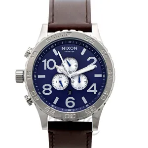 Nixon 51-30 Chrono Leather Chronograph Men's Watch Men's Watch A124-2301