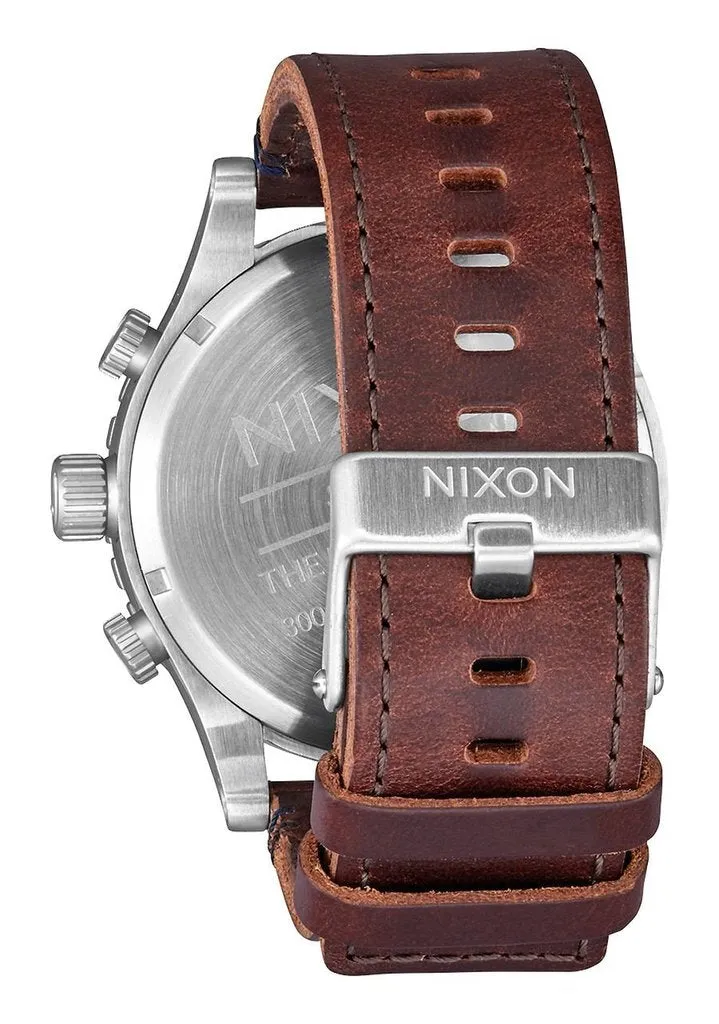 Nixon 51-30 Chrono Leather Chronograph Men's Watch Men's Watch A124-2301