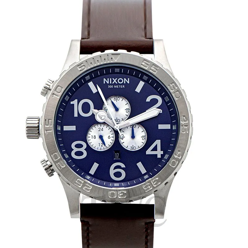 Nixon 51-30 Chrono Leather Chronograph Men's Watch Men's Watch A124-2301