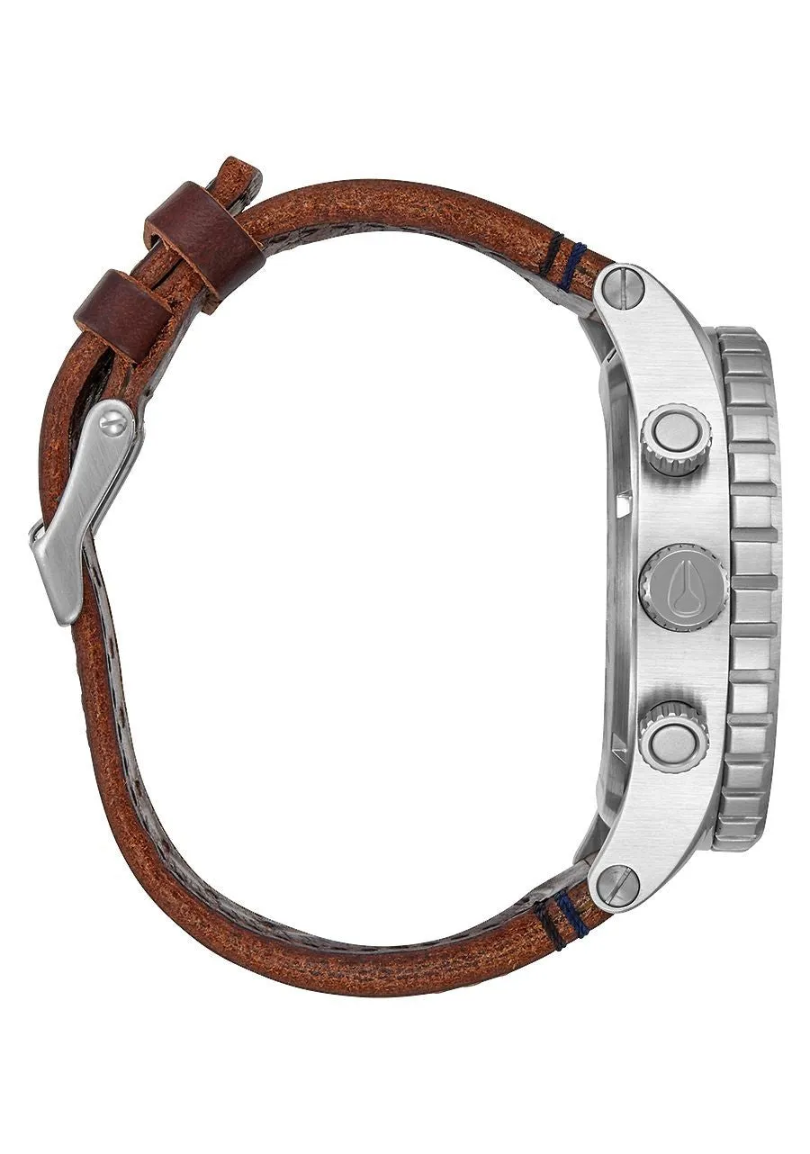 Nixon 51-30 Chrono Leather Chronograph Men's Watch Men's Watch A124-2301