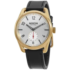 Nixon C39 Leather White Dial Men's Watch A4592226