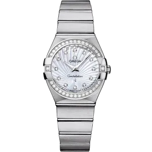 Omega Constellation 27 mm, steel on steel