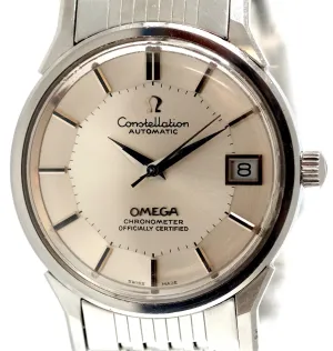 Omega Constellation "Pie Pan" Stainless Steel with Bracelet