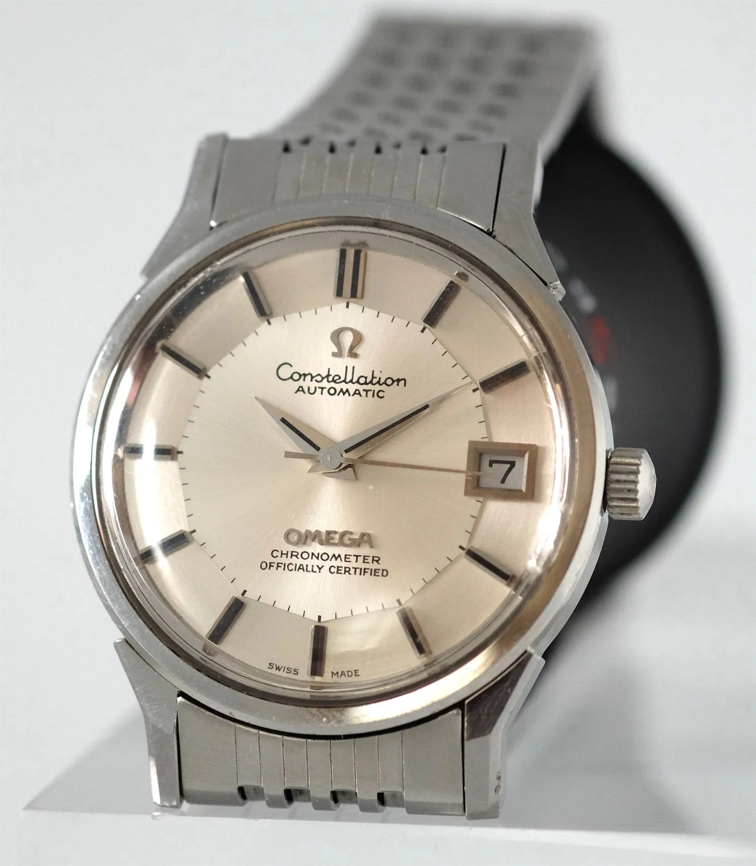 Omega Constellation "Pie Pan" Stainless Steel with Bracelet