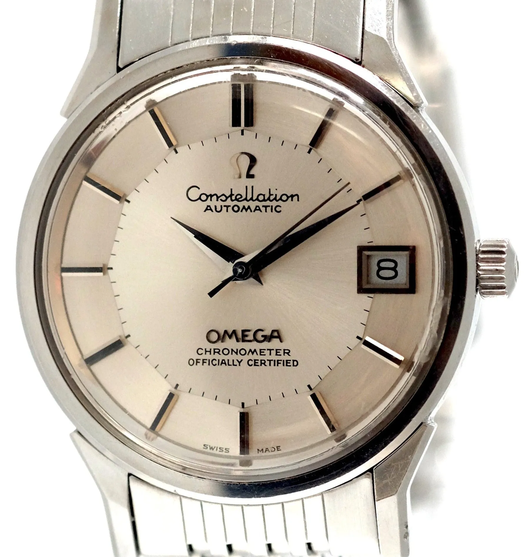 Omega Constellation "Pie Pan" Stainless Steel with Bracelet