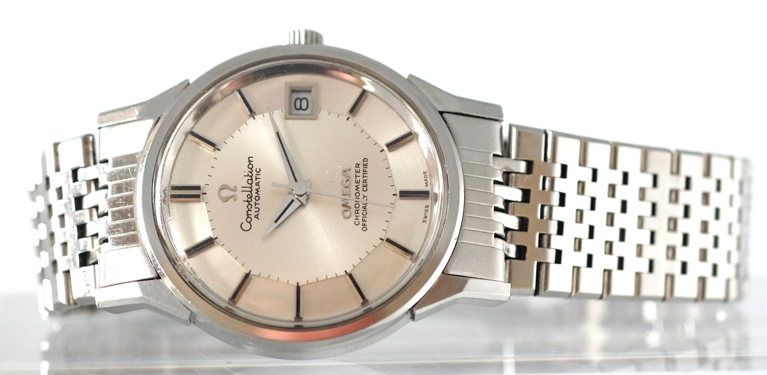 Omega Constellation "Pie Pan" Stainless Steel with Bracelet