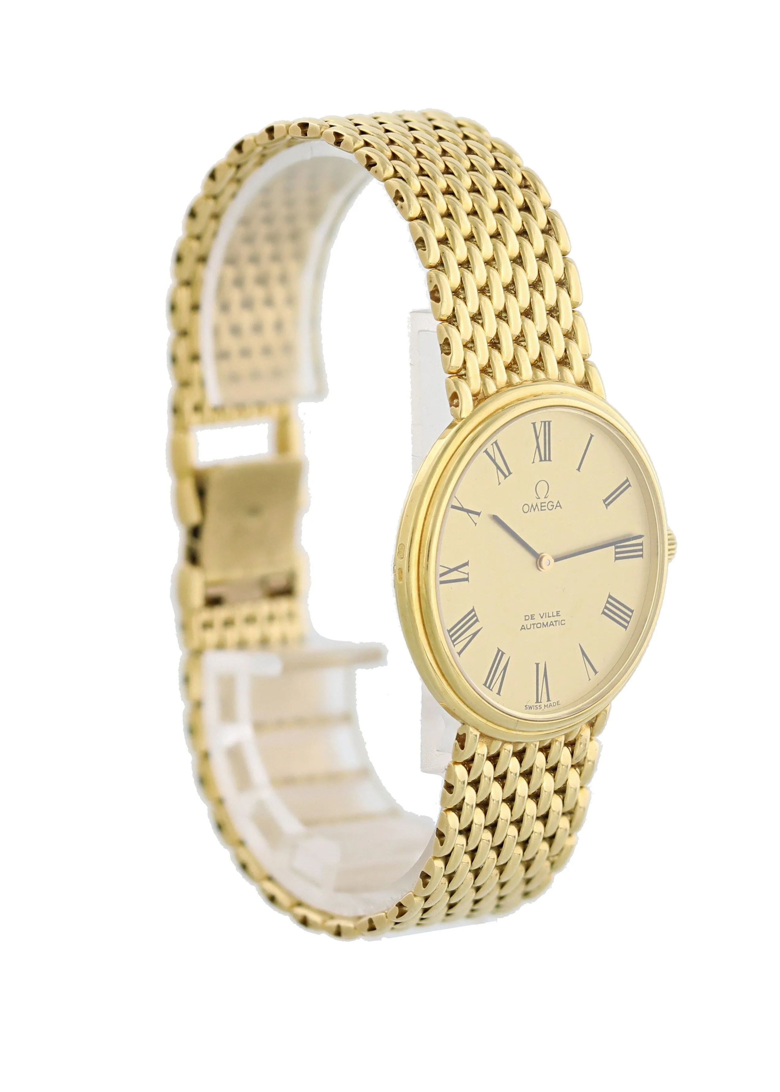 Omega De Ville 18k Yellow Gold Mens Watch