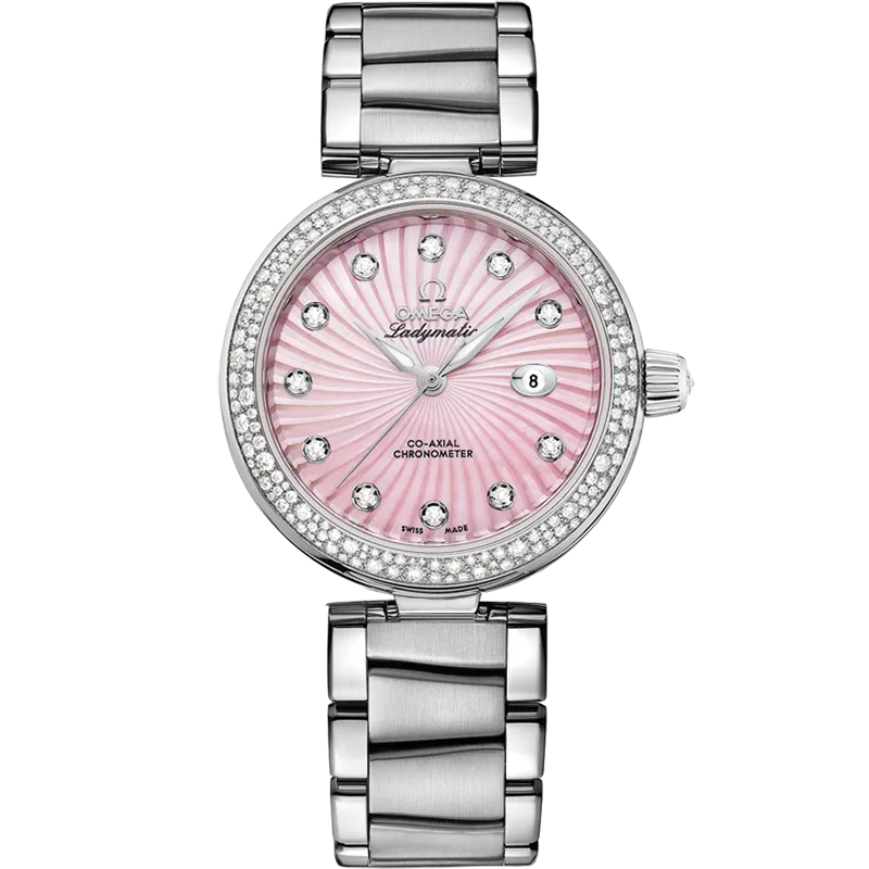 Omega De Ville Ladymatic 34 mm, steel on steel