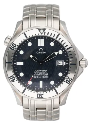 Omega Seamaster 2532.80 Blue dial Vintage Mens Watch