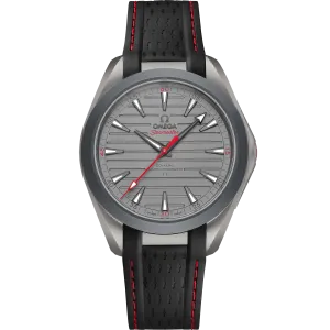 Omega Seamaster Aqua Terra 150M 41 mm, titanium on rubber strap