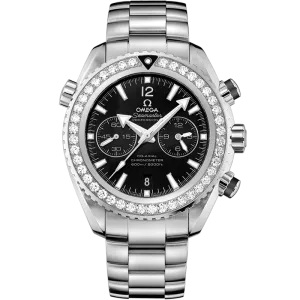 Omega Seamaster Planet Ocean 600M 45.5 mm, steel on steel