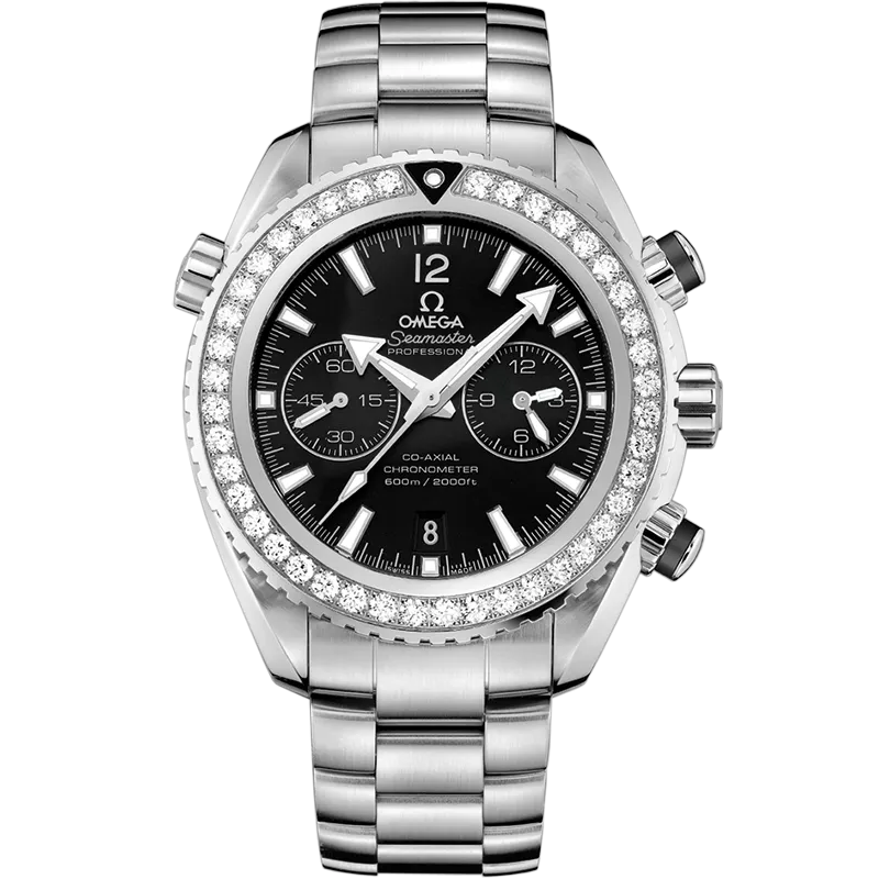 Omega Seamaster Planet Ocean 600M 45.5 mm, steel on steel