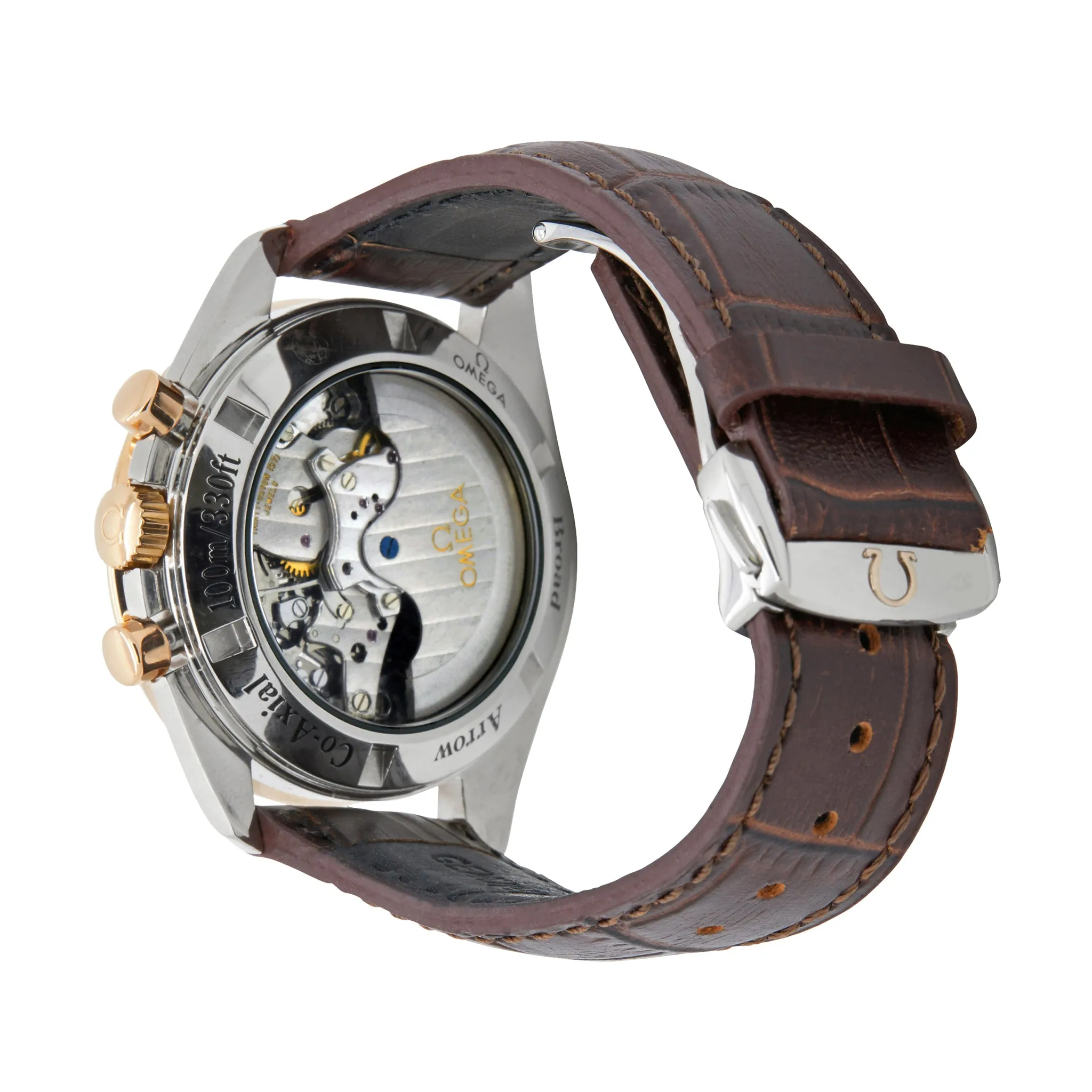 Omega Speedmaster Broad Arrow 1957 321.90.42.50.13.001 Brown Dial Automatic Men's Watch