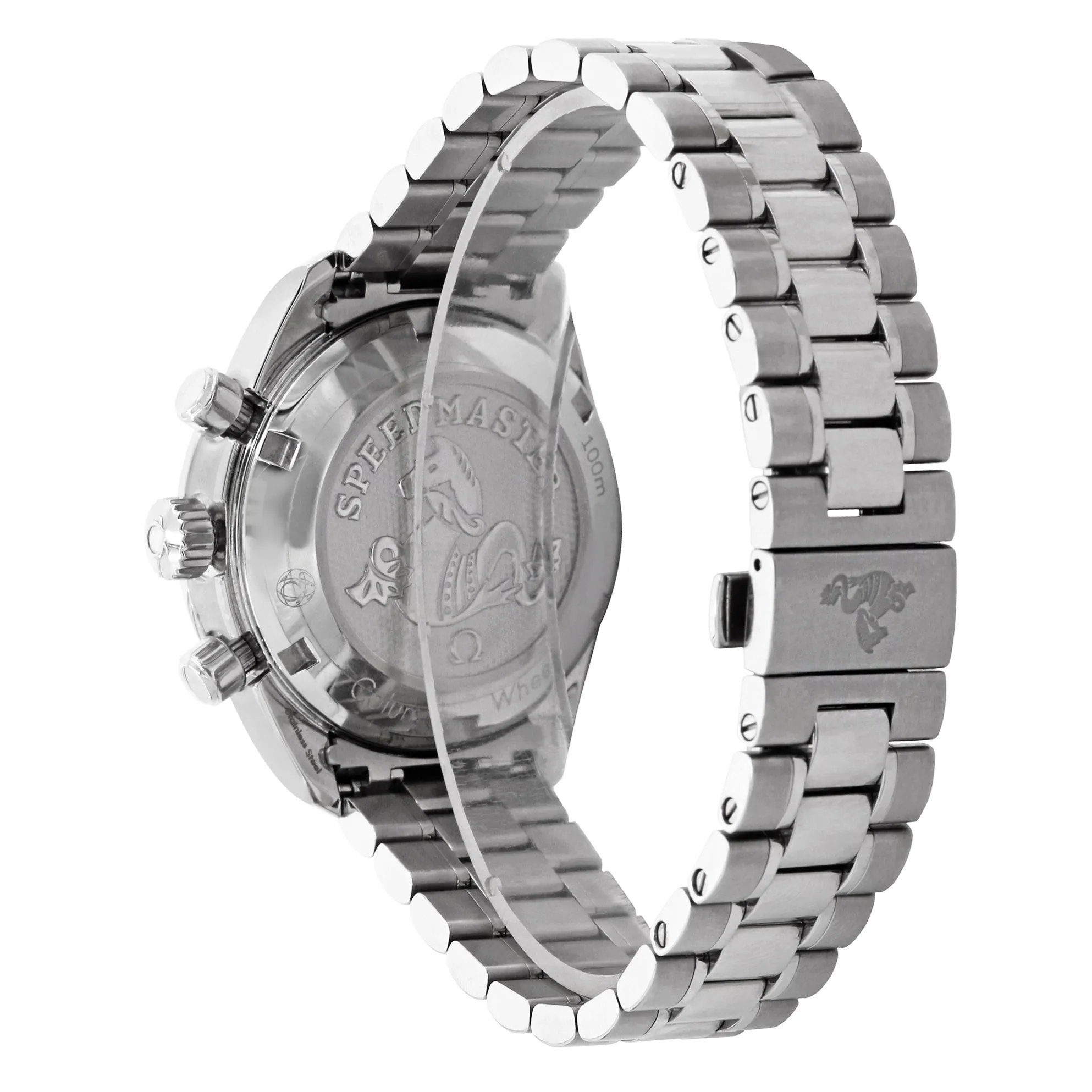 Omega Speedmaster Chronograph 38mm 324.30.38.50.01.001 Black Dial Automatic Men's Watch