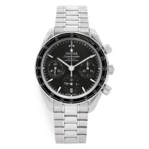 Omega Speedmaster Chronograph 38mm 324.30.38.50.01.001 Black Dial Automatic Men's Watch