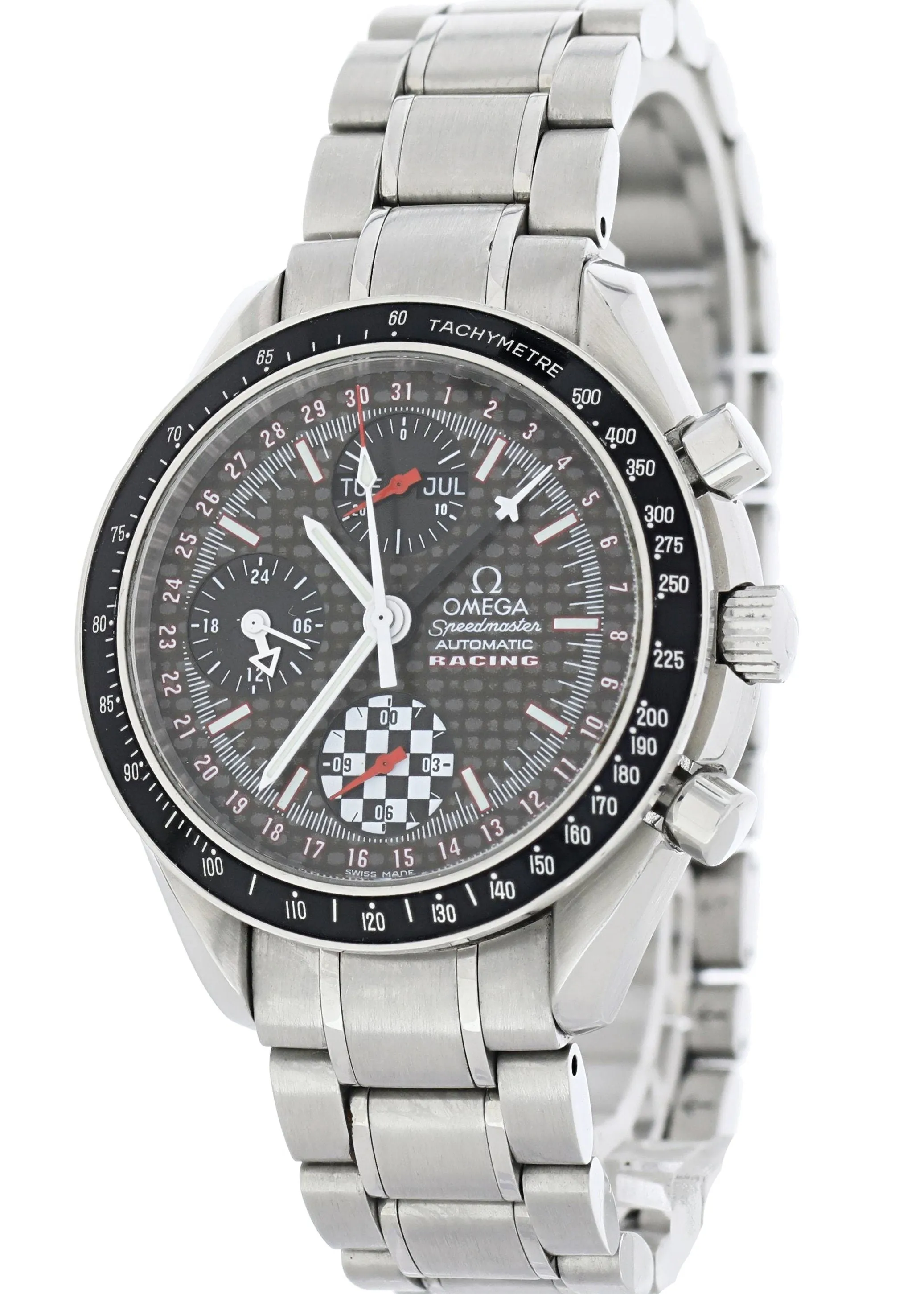 Omega Speedmaster Racing Triple Date Schumacher 3529.50.00  Original Papers