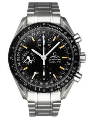 Omega Speedmaster Triple Dial 3520.50 Automatic Mens Watch
