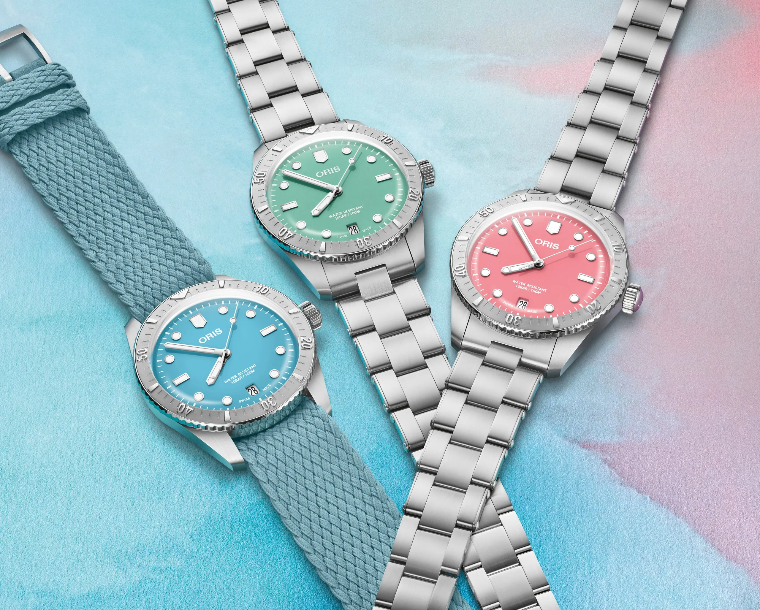 Oris Divers Sixty Five Cotton Candy Bracelet