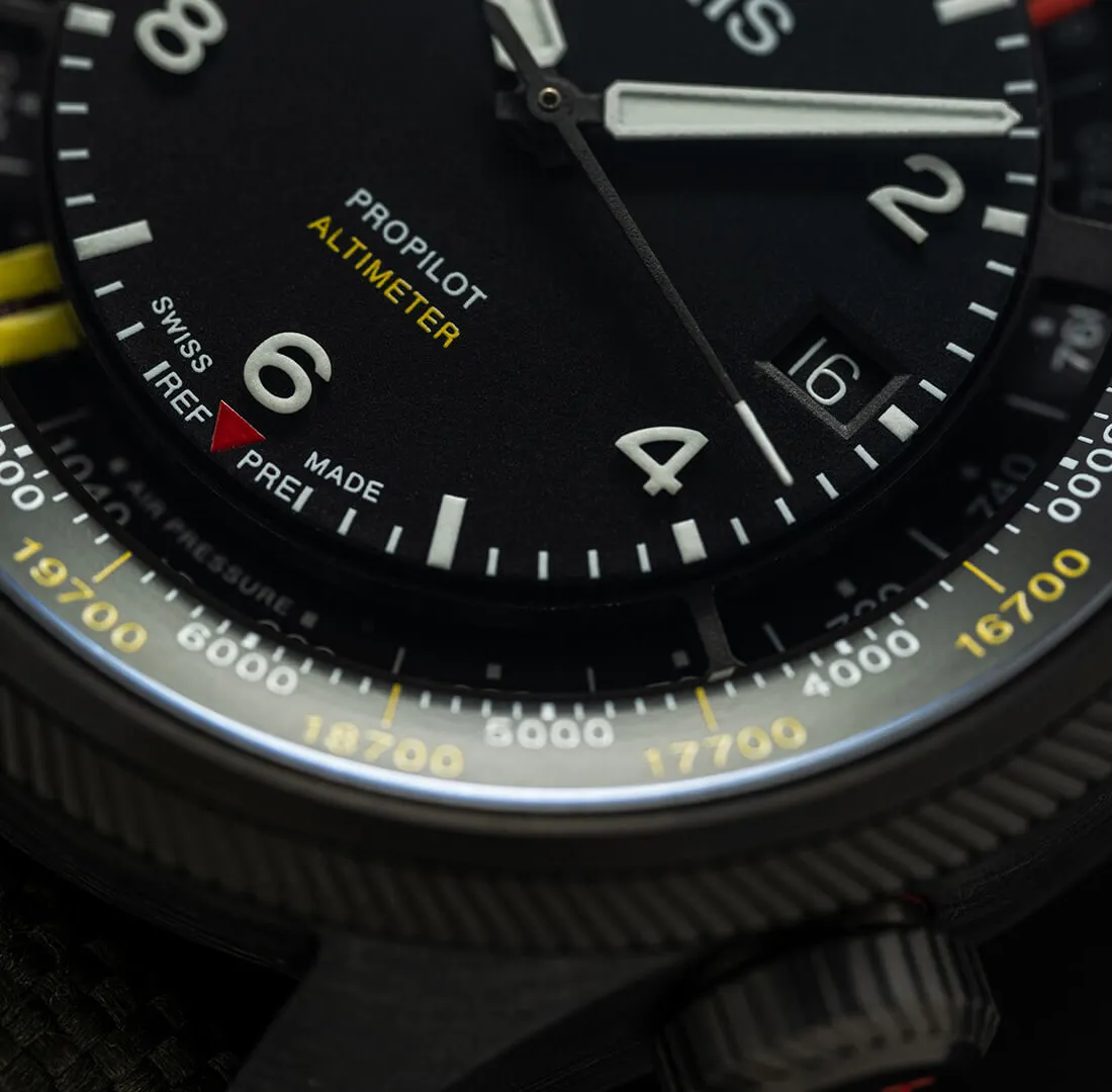 Oris ProPilot Altimeter Watch with Black Dial, 47mm