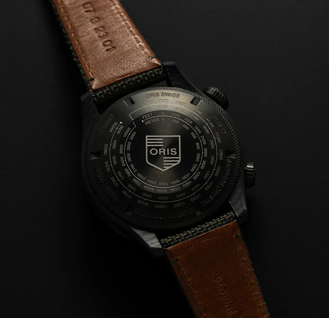 Oris ProPilot Altimeter Watch with Black Dial, 47mm