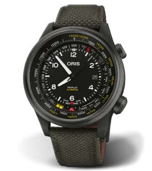 Oris ProPilot Altimeter Watch with Black Dial, 47mm