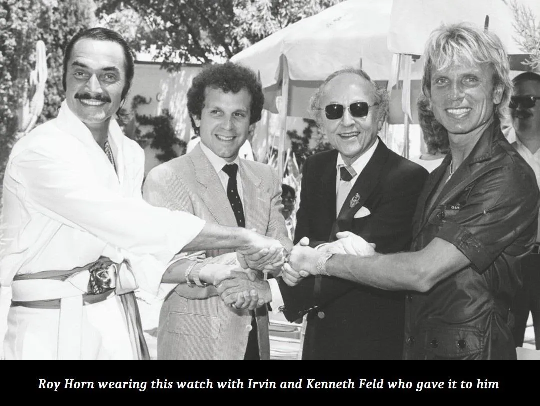 Owned By Siegfried & Roy - 1982 Piaget Vintage Mens Watch with Award Winning 9P Movement - 18K Gold