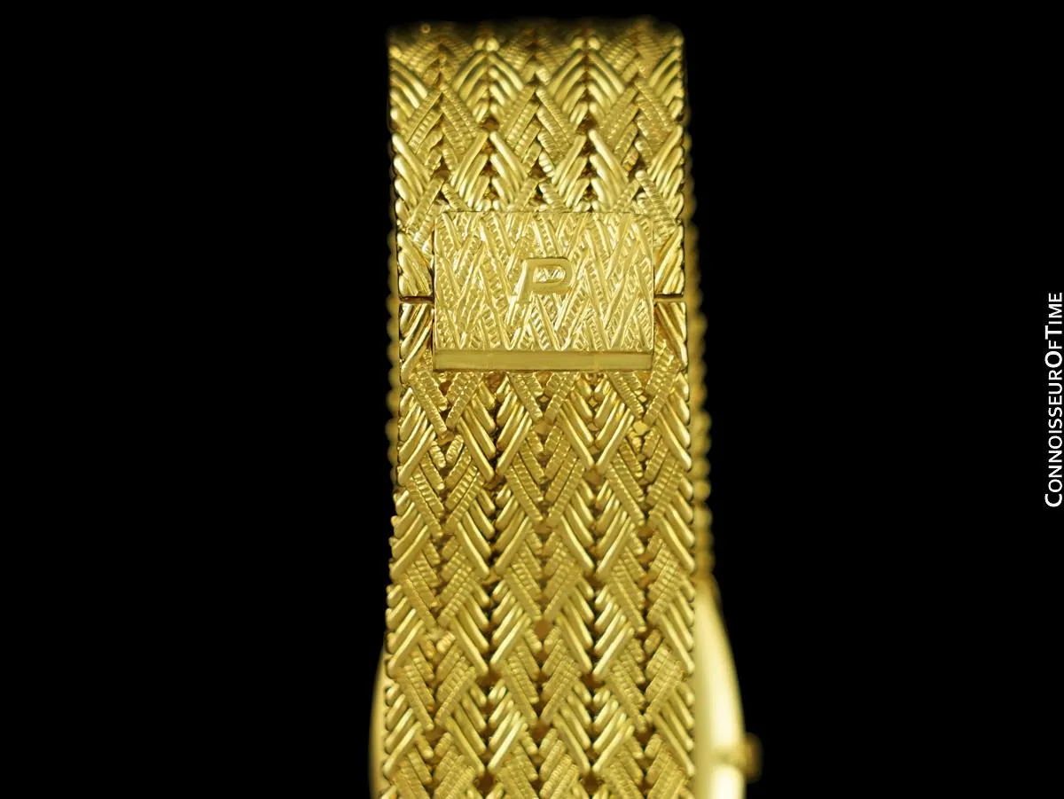 Owned By Siegfried & Roy - 1982 Piaget Vintage Mens Watch with Award Winning 9P Movement - 18K Gold