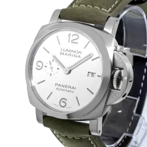 Panerai Luminor Marina Steel White Arabic 44mm PAM01314