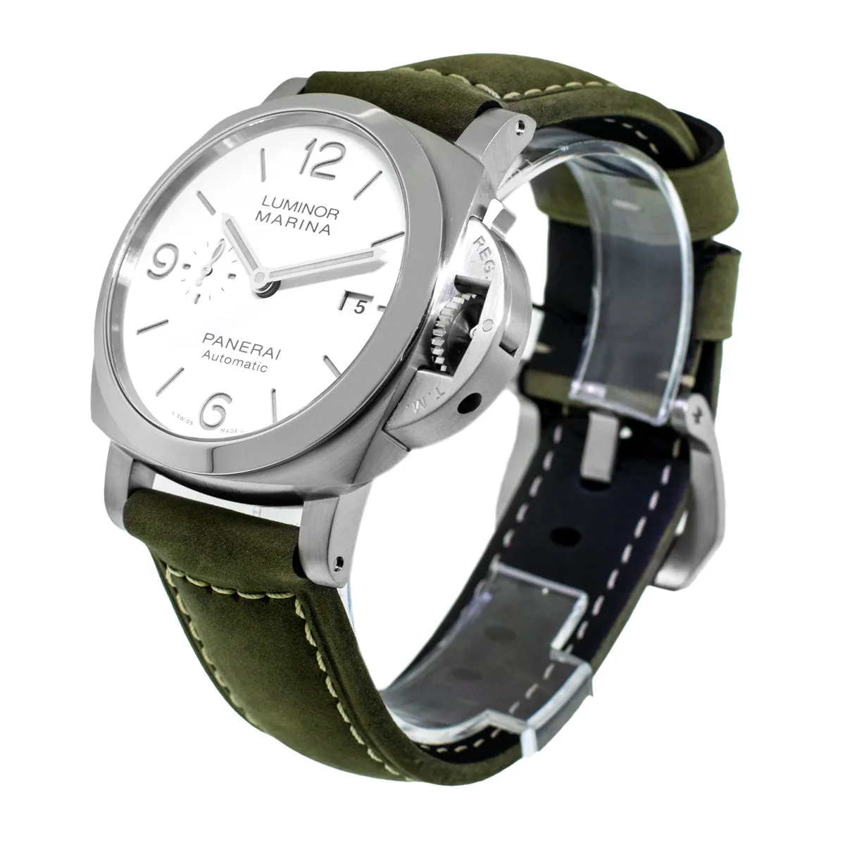 Panerai Luminor Marina Steel White Arabic 44mm PAM01314