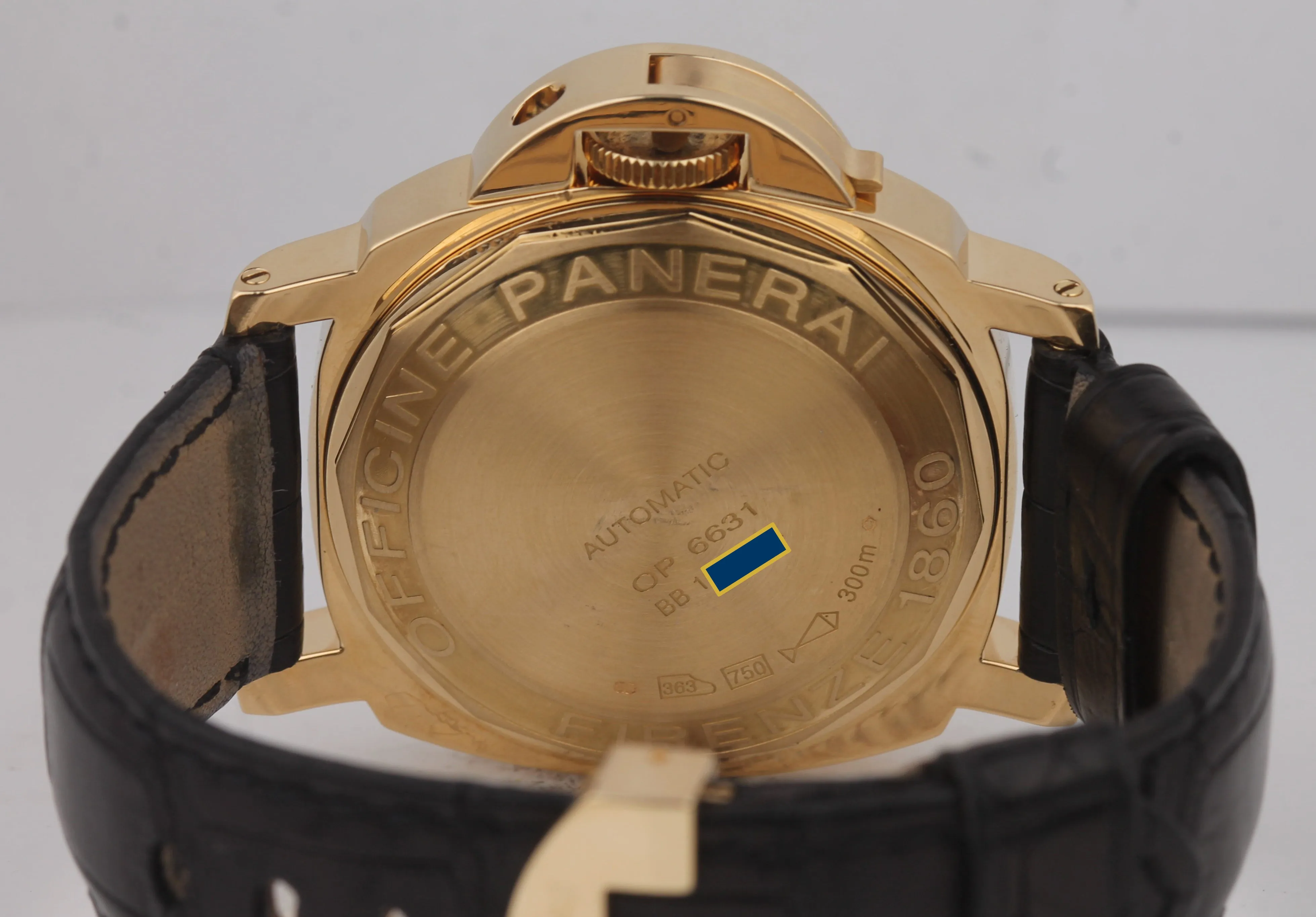 Panerai PAM140 Luminor Marina Carbon Fiber 18K Yellow Gold 45mm PAM00140 Watch