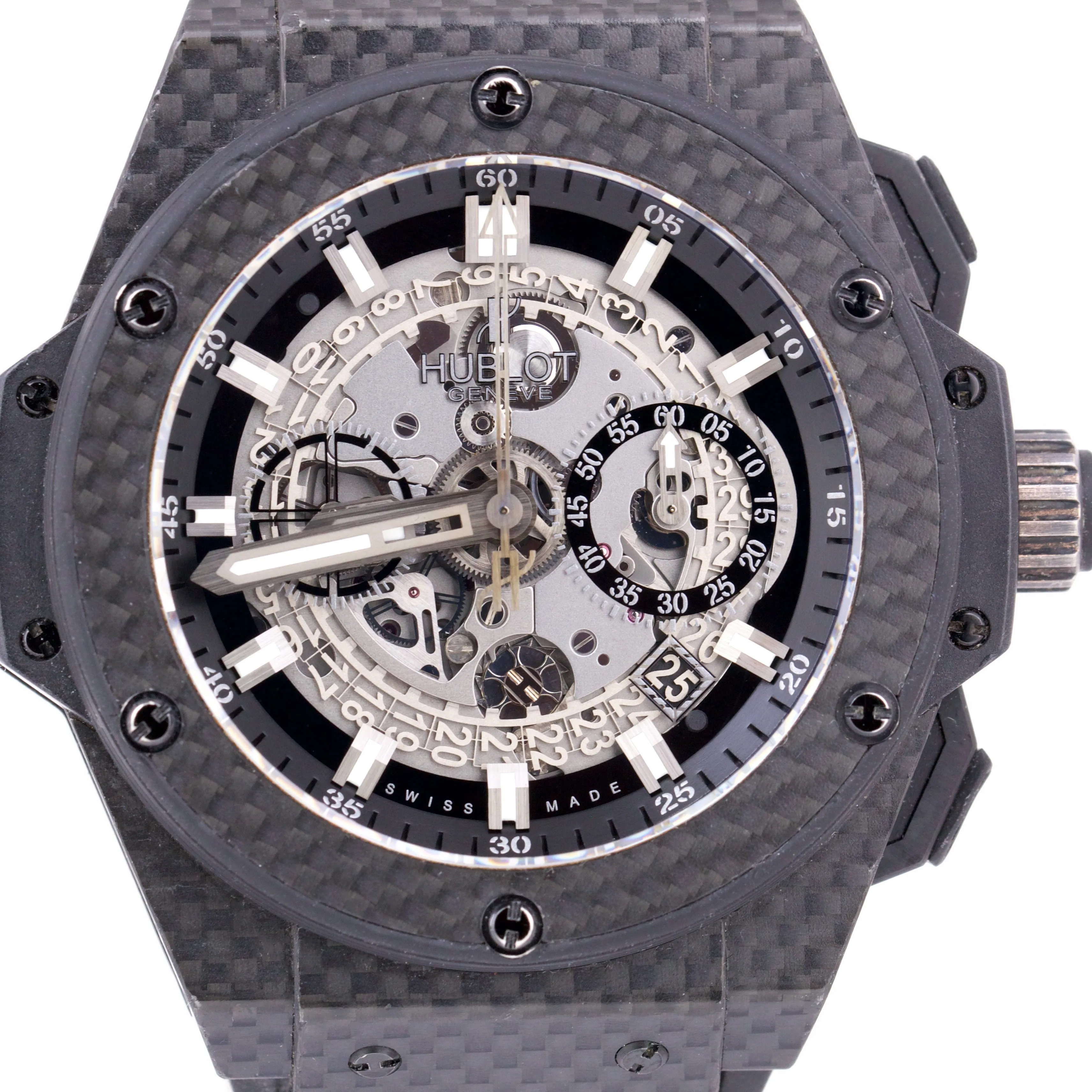PAPERS Hublot Big Bang King Power Carbon SKELETON Black 48mm 101.QX.0140.RX