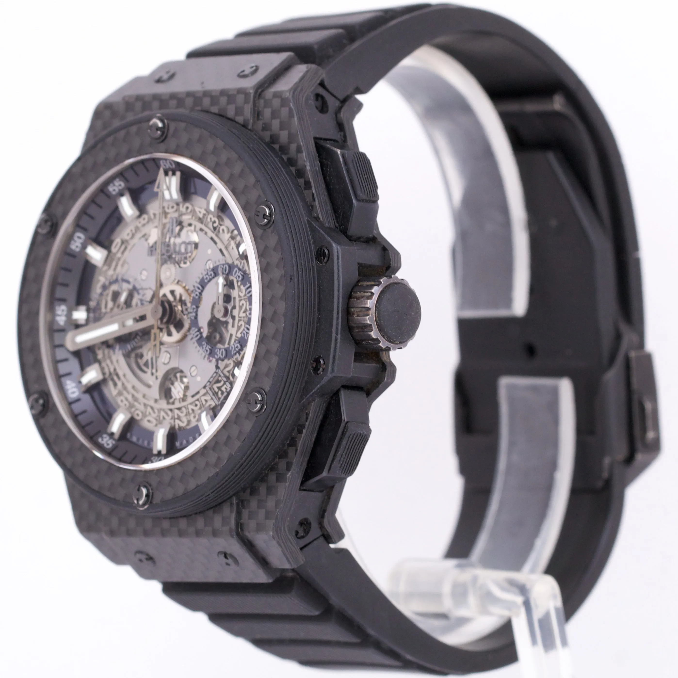 PAPERS Hublot Big Bang King Power Carbon SKELETON Black 48mm 101.QX.0140.RX
